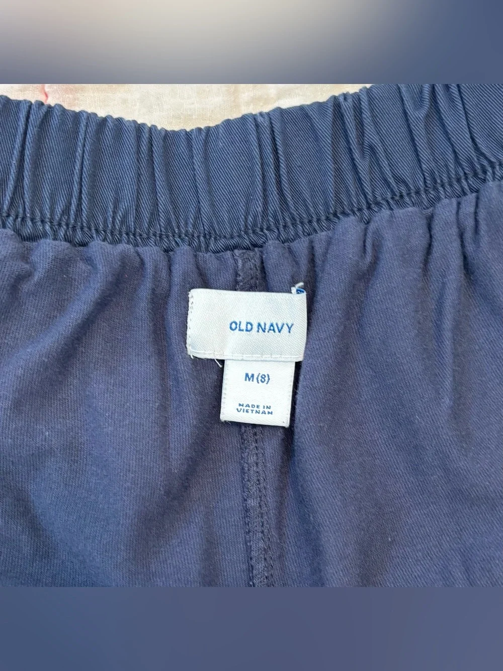EUC Old Navy Girls Navy Pleated Skort, Sz M/8, Pull On School Uniform